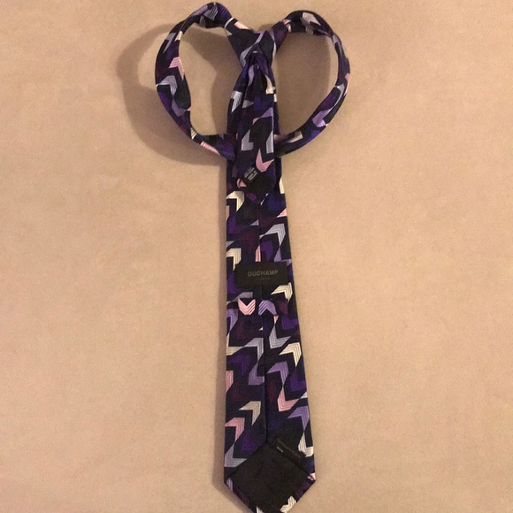 DUChamp silk tie - Picture 2 of 2